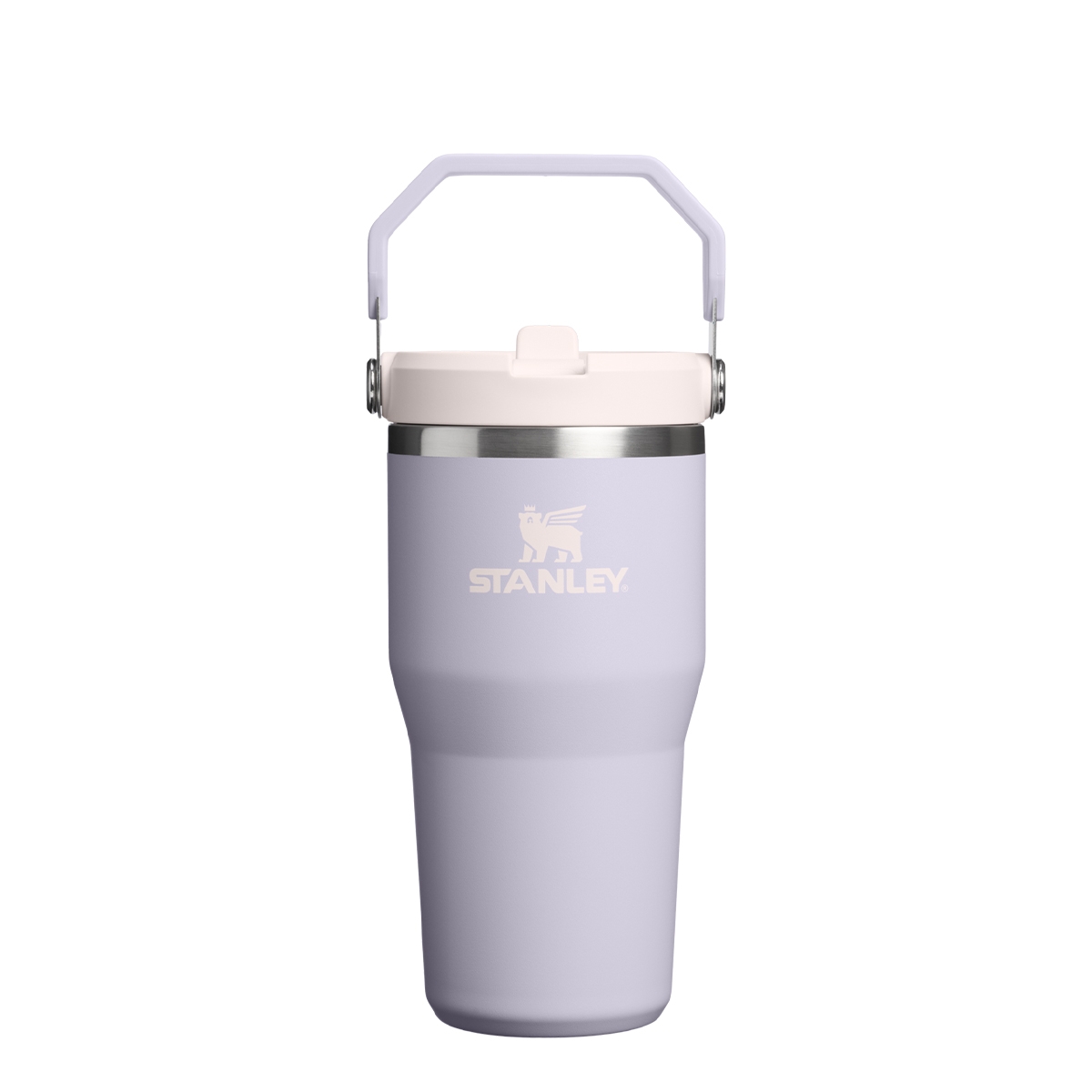 Stanley IceFlow™ Flip Straw 0.59L Purple Dust – szczelny kubek termiczny ze składaną słomką