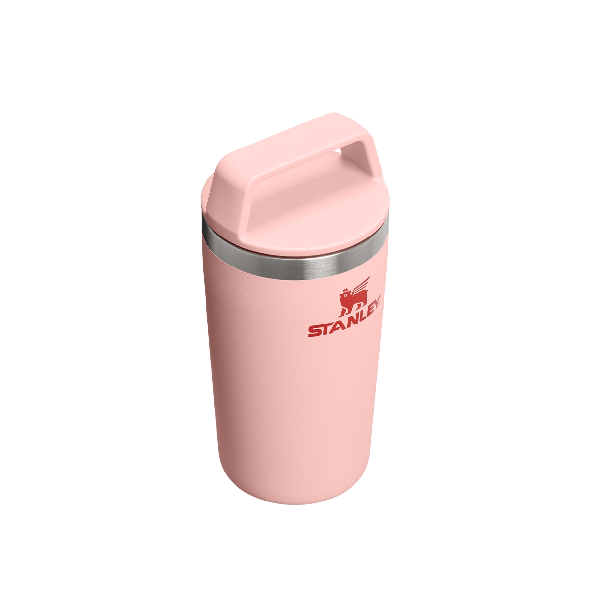 Kubek termiczny Stanley Café-To-Go 0,35 L Peach Rose z uchwytem do przenoszenia