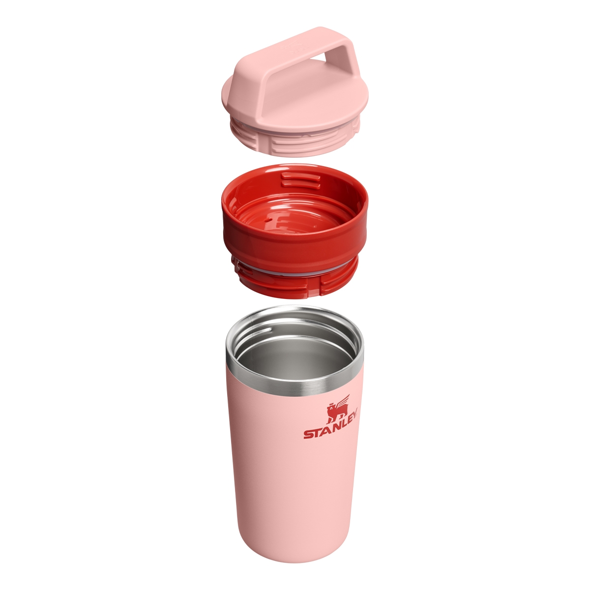 Szczelna zakrętka kubka termicznego Stanley Café-To-Go 0,35 L Peach Rose