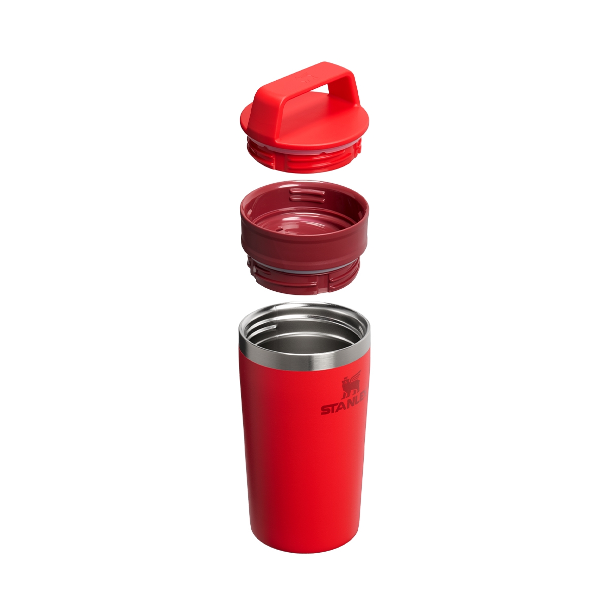 Szczelna zakrętka kubka termicznego Stanley Café-To-Go 0,35 L Chili