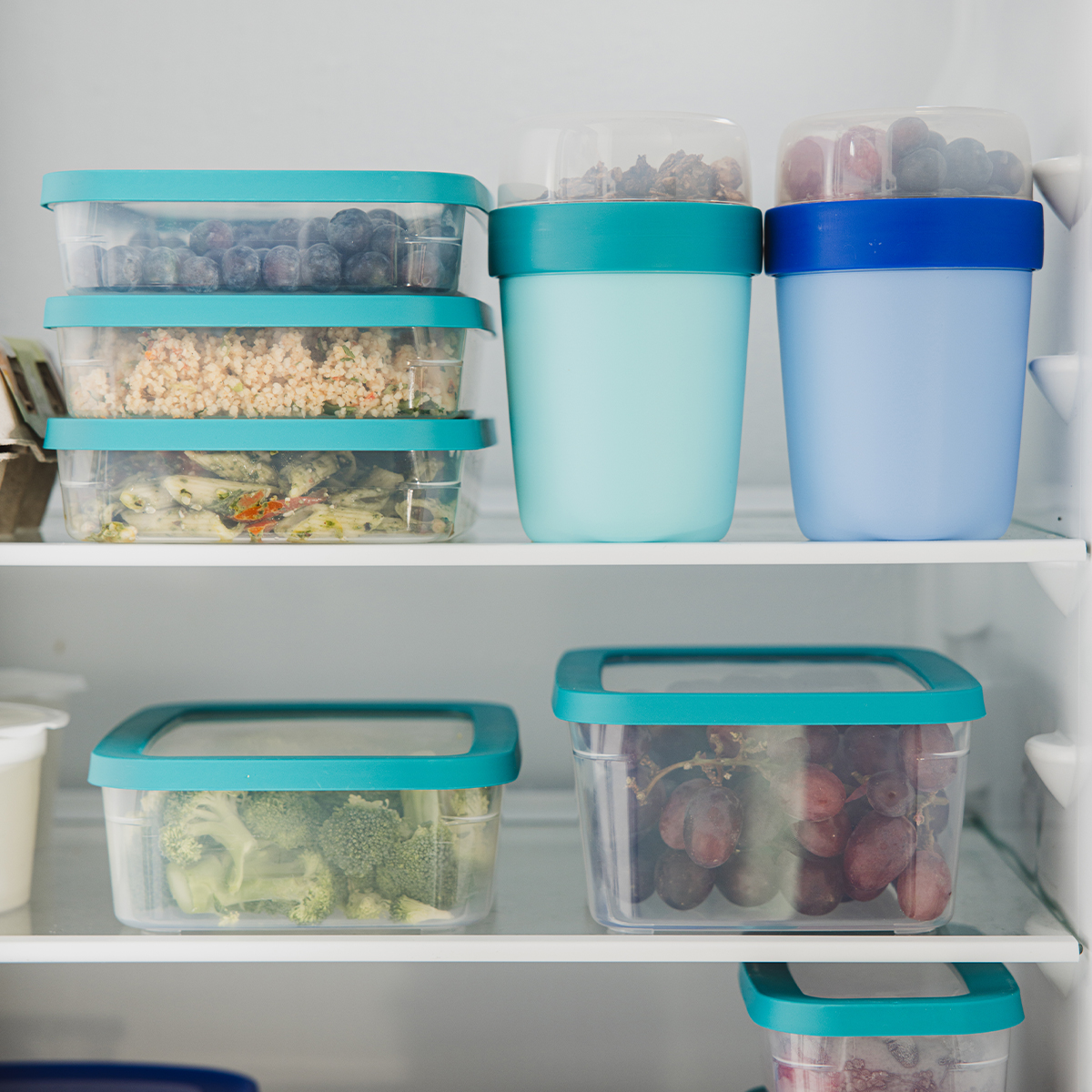 Idealne do przechowywania przekąsek, sałatek, owoców i porcji obiadowych.