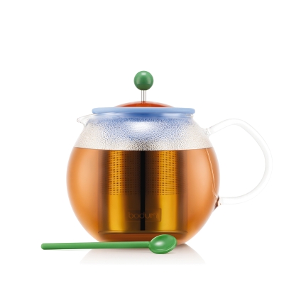 Zaparzacz do herbaty | MoMA Assam niebieski 1 L | Bodum