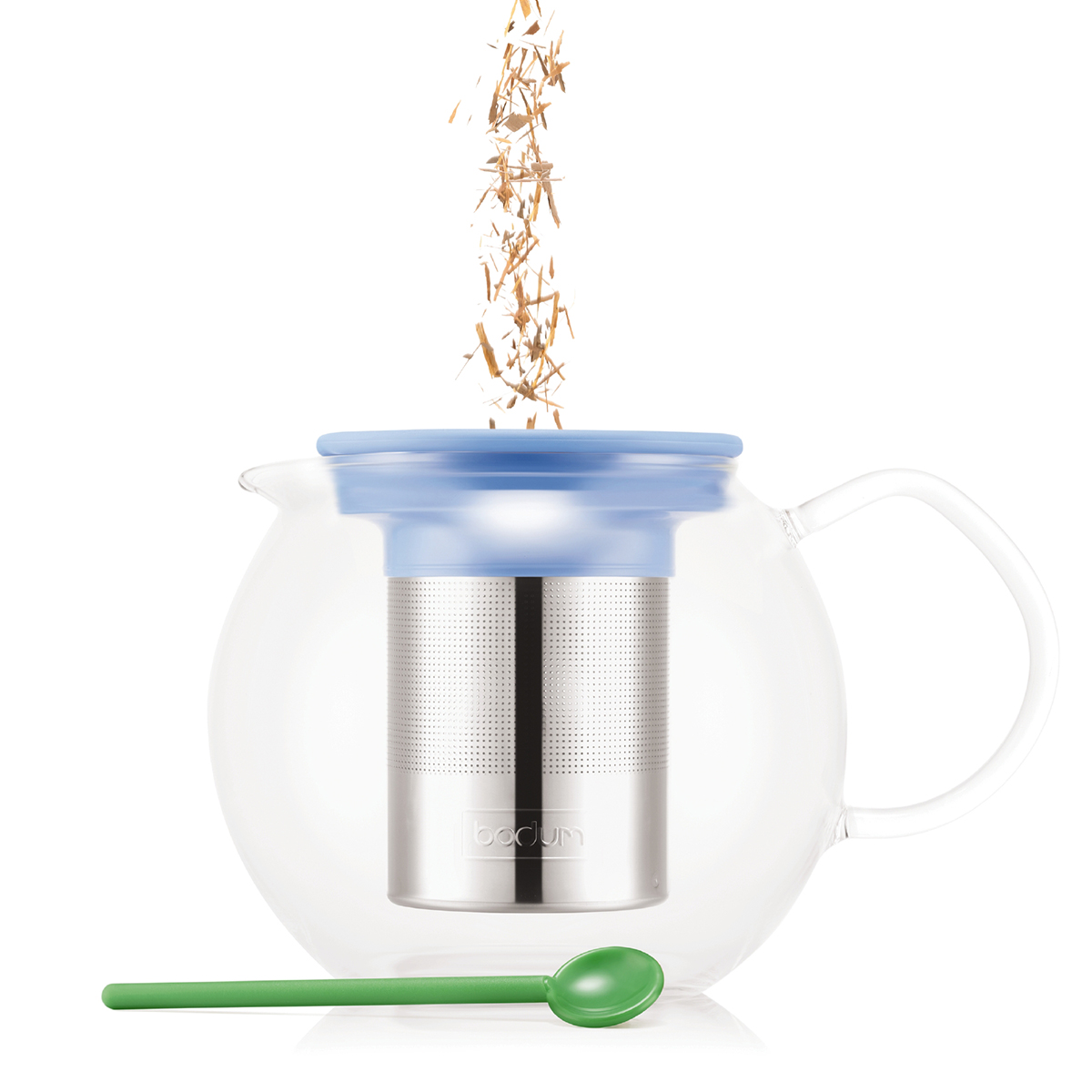 Bodum MoMA Assam zaparzacz do herbaty w kolorze niebieskim