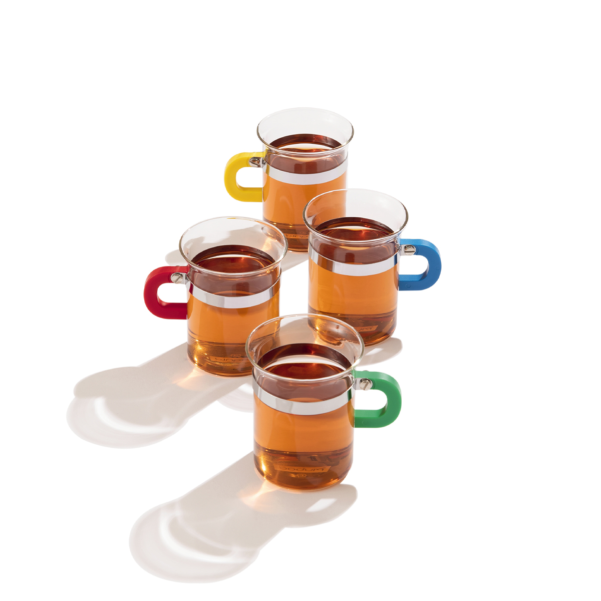 Nowoczesny, minimalistyczny design, do kawy, herbaty i napojów zimnych. Kolor yellow & green.