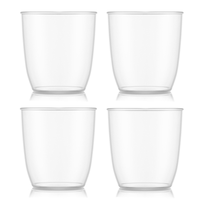 Bodum szklanki do drinków 4 szt. Kvadrant 0.35 l Transparent