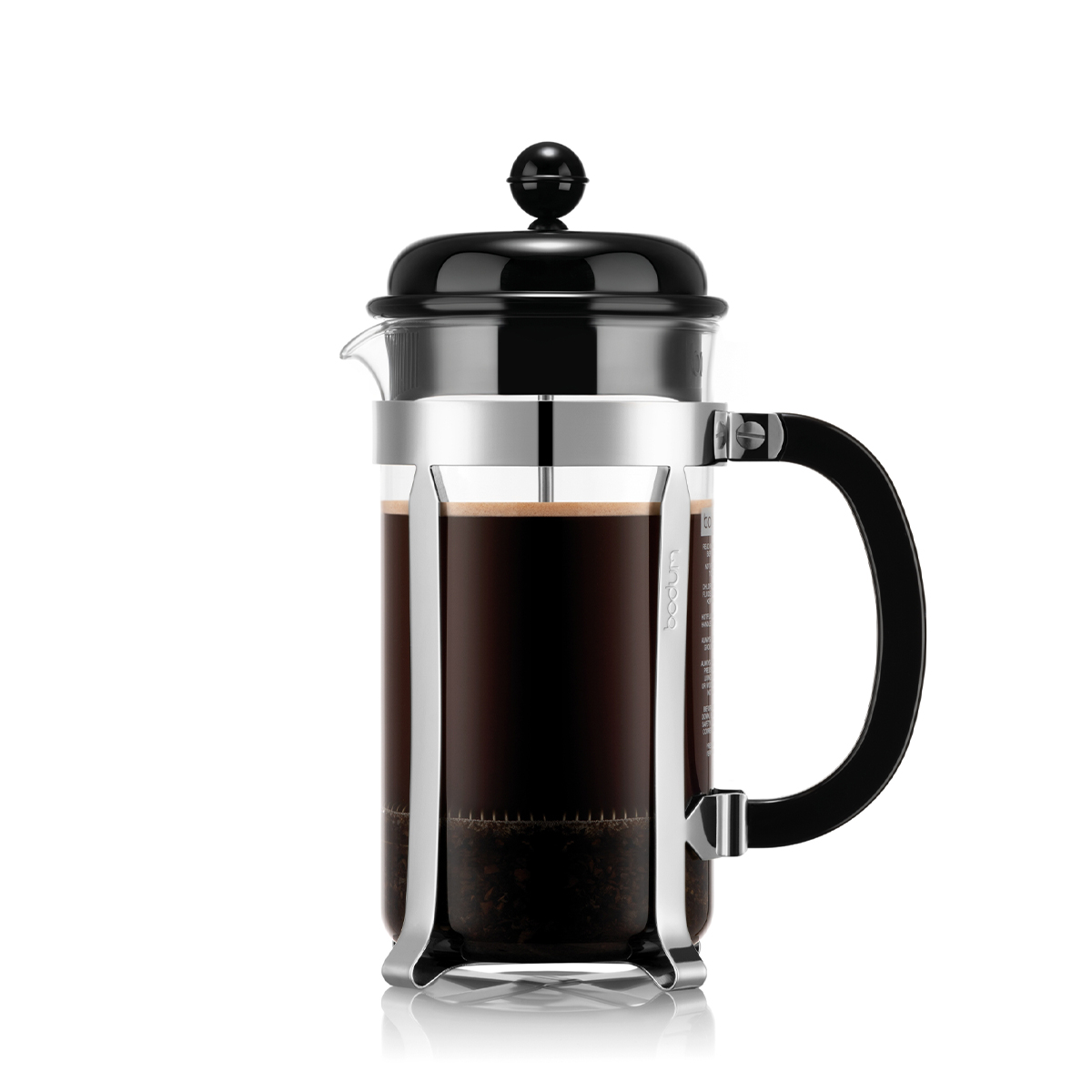 Bodum french press do kawy Caffettiera 1 l Stainless steel black