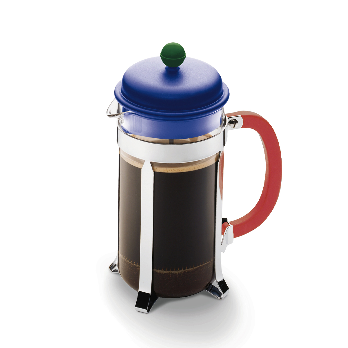 kawiarka Caffettiera 1 L Navy Blue / Bodum zaparzacz tłokowy, metoda french press