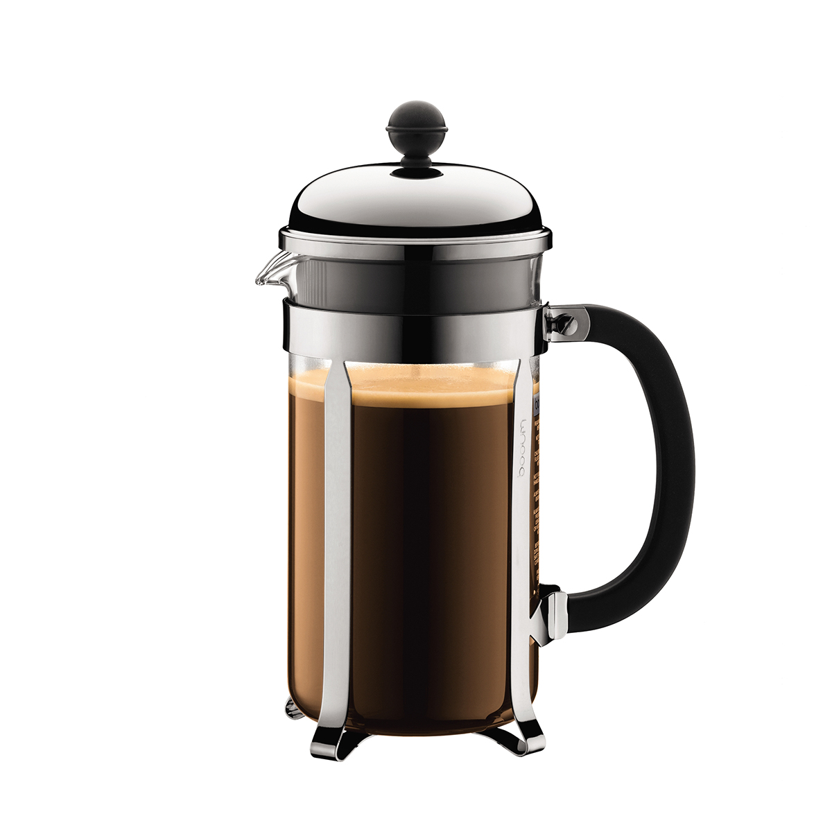 kawiarka Chambord 1 L Chrome/ Bodum zaparzacz tłokowy, metoda french press