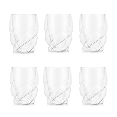Bodum szklanki z podwójną ścianką Pavina Paris 270 ml 6 szt. transparentne