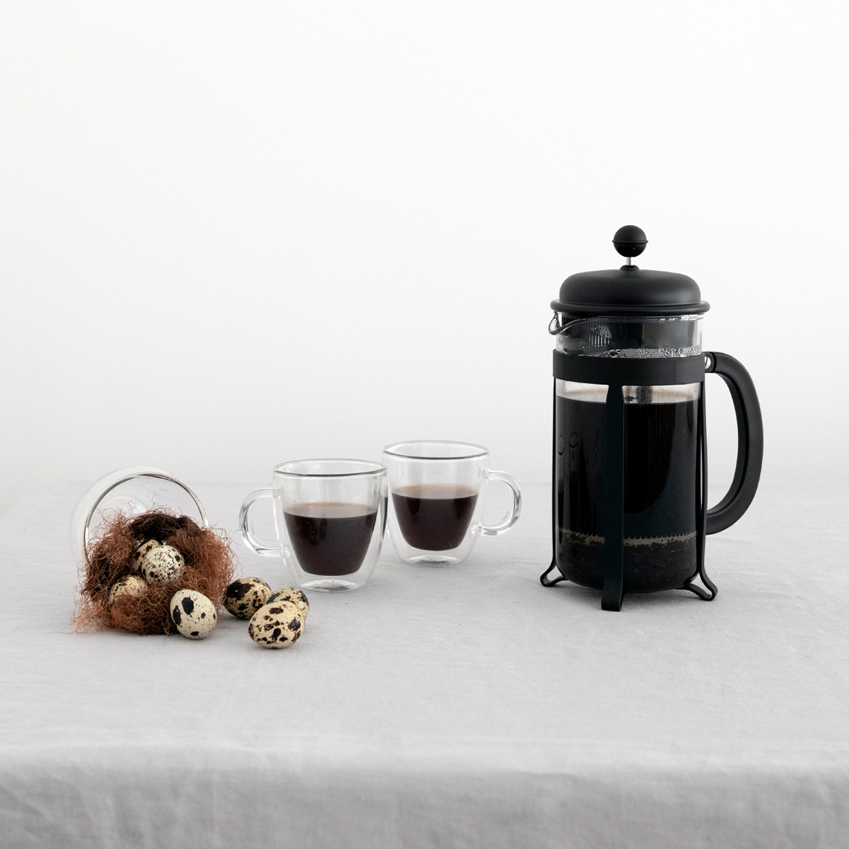 Czarny zaparzacz do kawy Bodum Java 1 litr