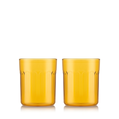Bodum szklanki do napojów 2 sztukii MoMA Chicago 0.35 l sunny