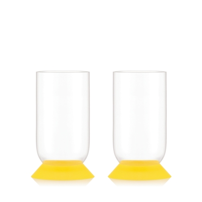 Bodum szklanki do piwa 2 szt. MoMA Oktett 0.37 l yellow