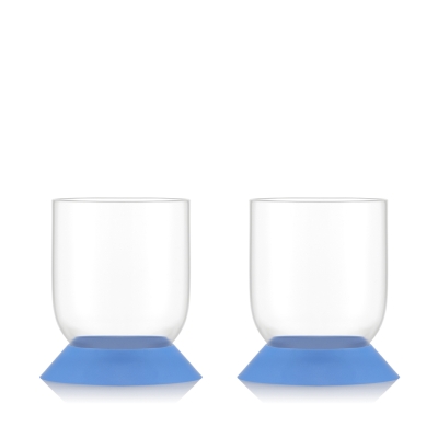Bodum szklanki do soku 2 szt. MoMA Oktett 0.21 l  blue