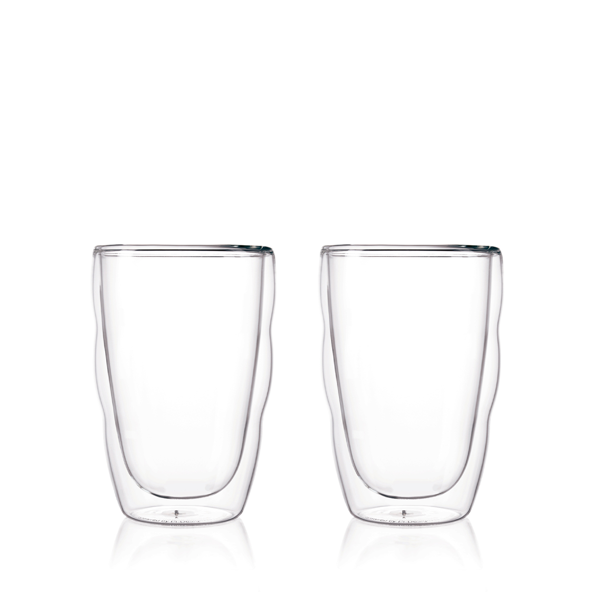 Bodum szklanki z podwójną ścianką 2 szt. Pilatus 0.35 l Transparent