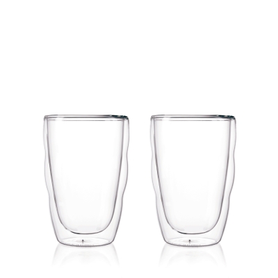 Bodum szklanki z podwójną ścianką 2 szt. Pilatus 0.35 l Transparent