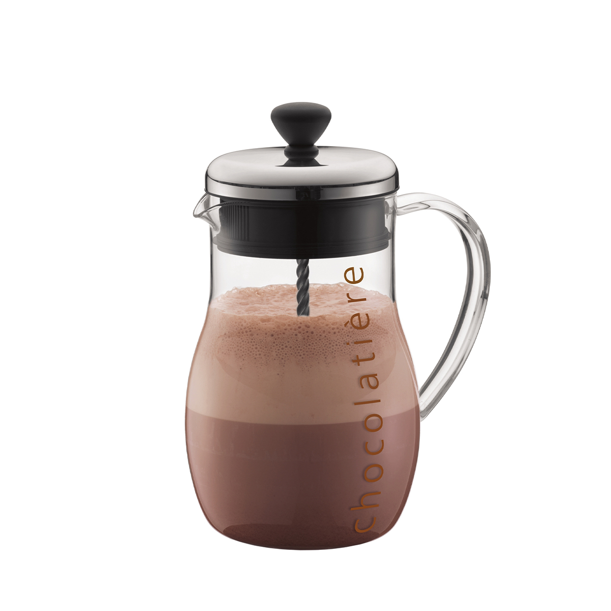 Bodum dzbanek do gorącej czekolady Chocolatiere 1 l Chrome