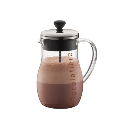Bodum dzbanek do gorącej czekolady Chocolatiere 1 l Chrome