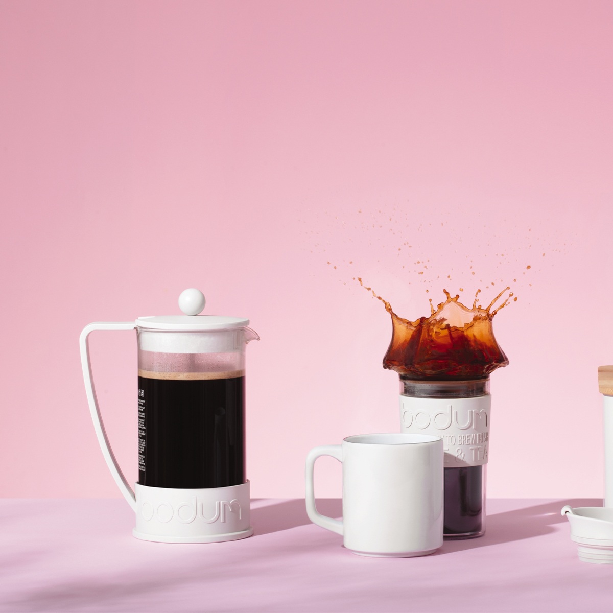 Bodum french press do kawy Brazil 0.35l White