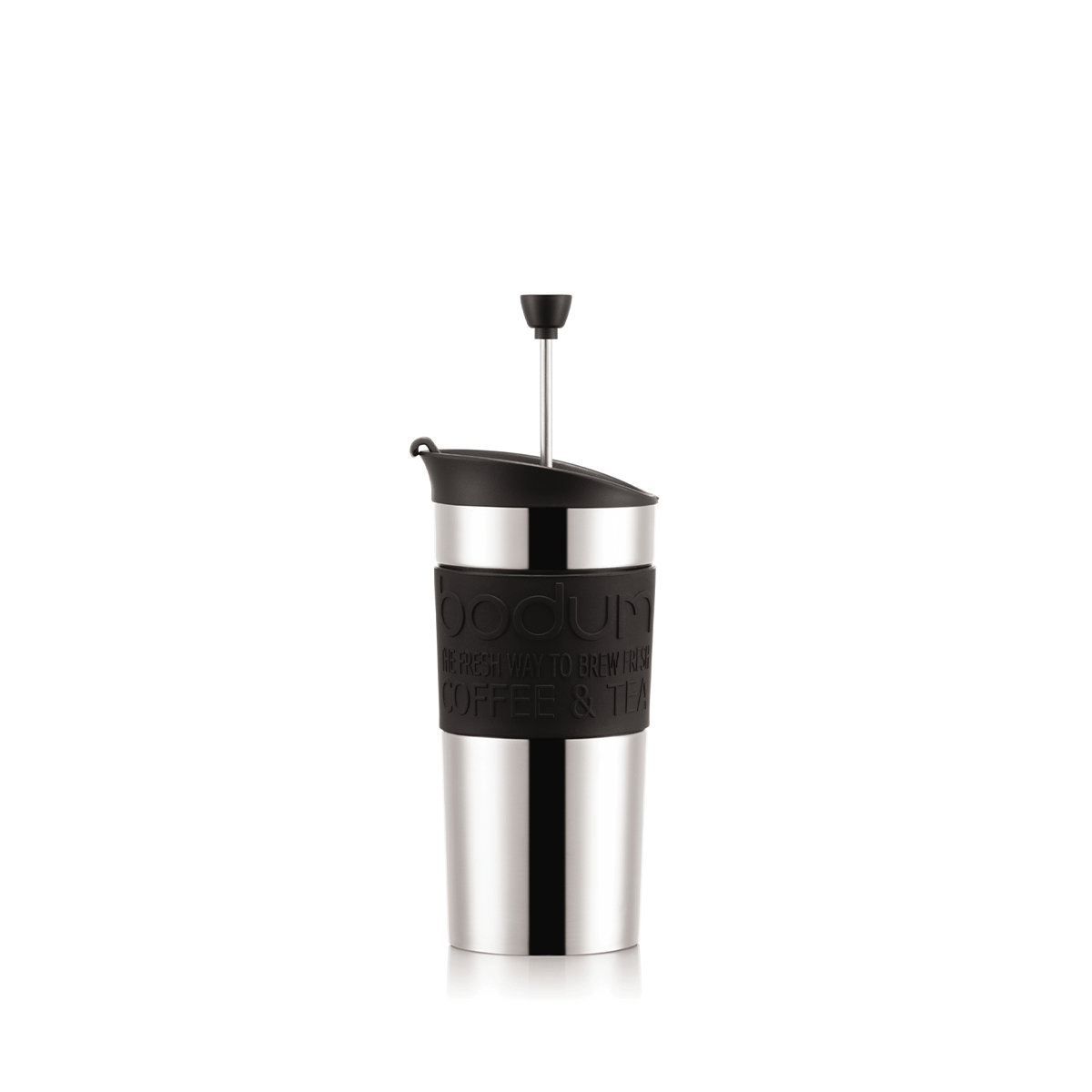 Bodum kubek z zaparzaczem tłokowym do kawy Travel Press 0.35 l Black