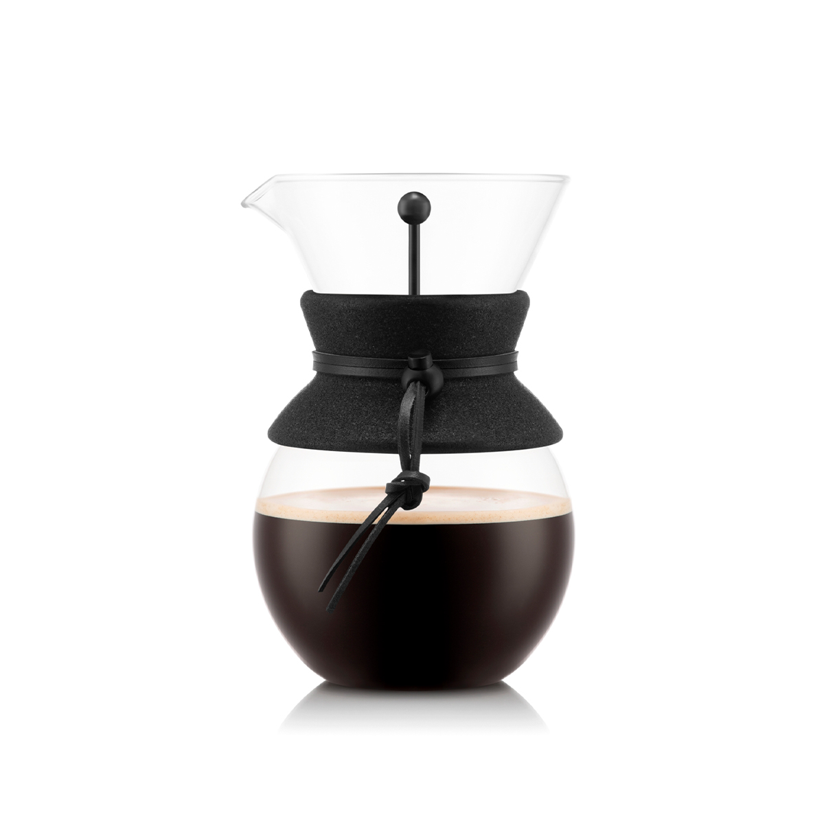 Bodum zaparzacz do kawy z filtrem stałym Pour Over 1 l Cork - Dark Roast
