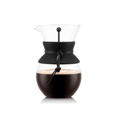 Bodum zaparzacz do kawy z filtrem stałym Pour Over 1 l Cork - Dark Roast