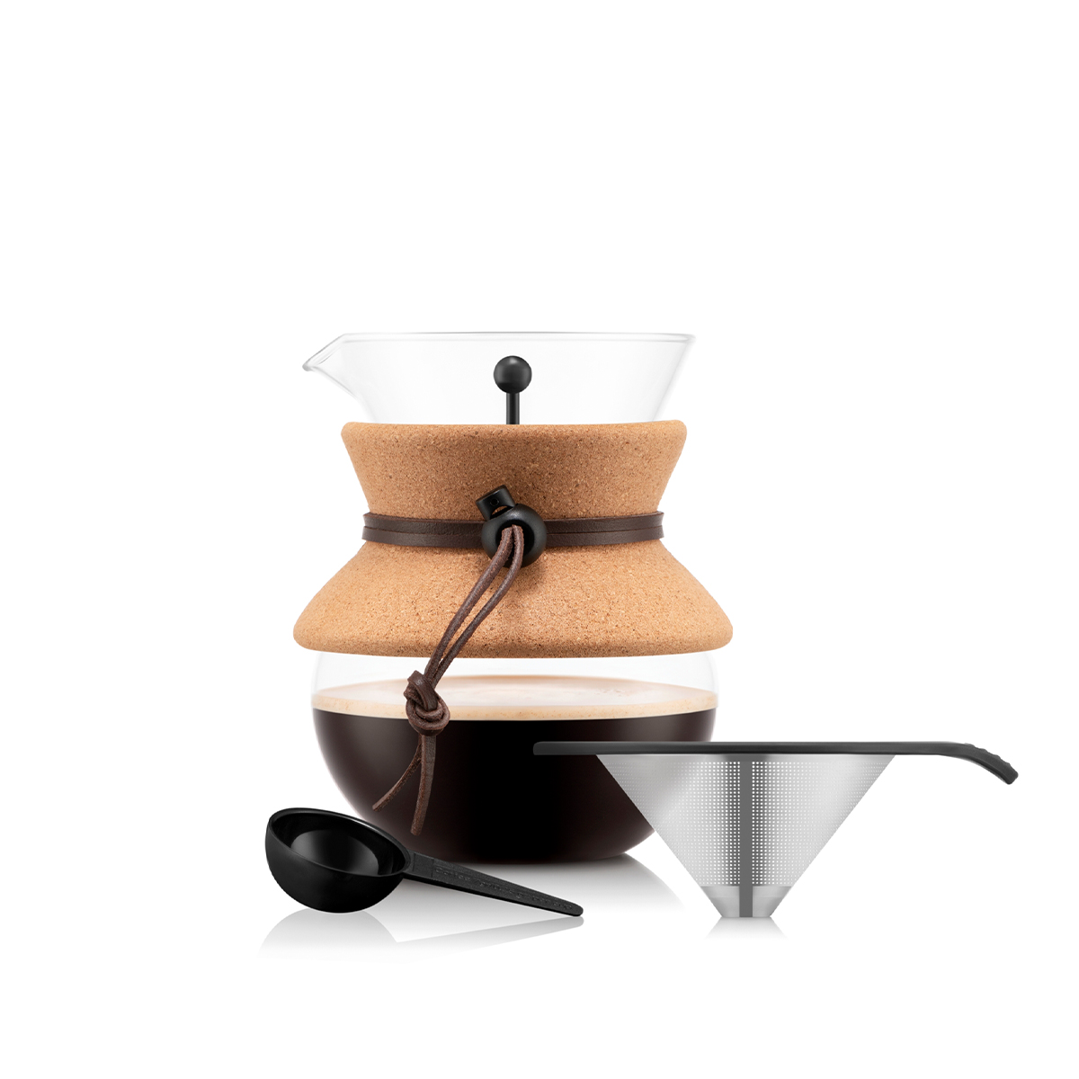 zaparzacz do kawy z filtrem stałym Pour Over 0.5 l Cork