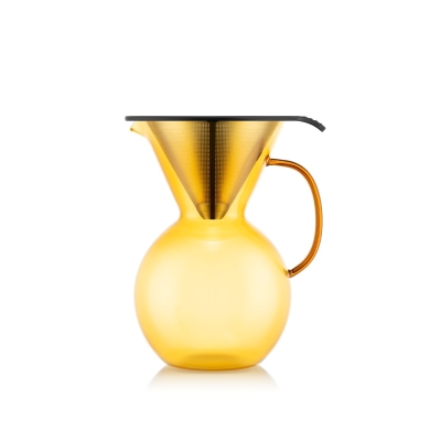 Bodum zaparzacz do kaw przelewowych MoMA Pour Over sunny yellow