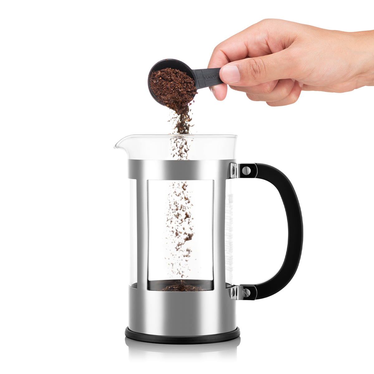 french press 1 l - przygotowanie 8 filiżanek kawy