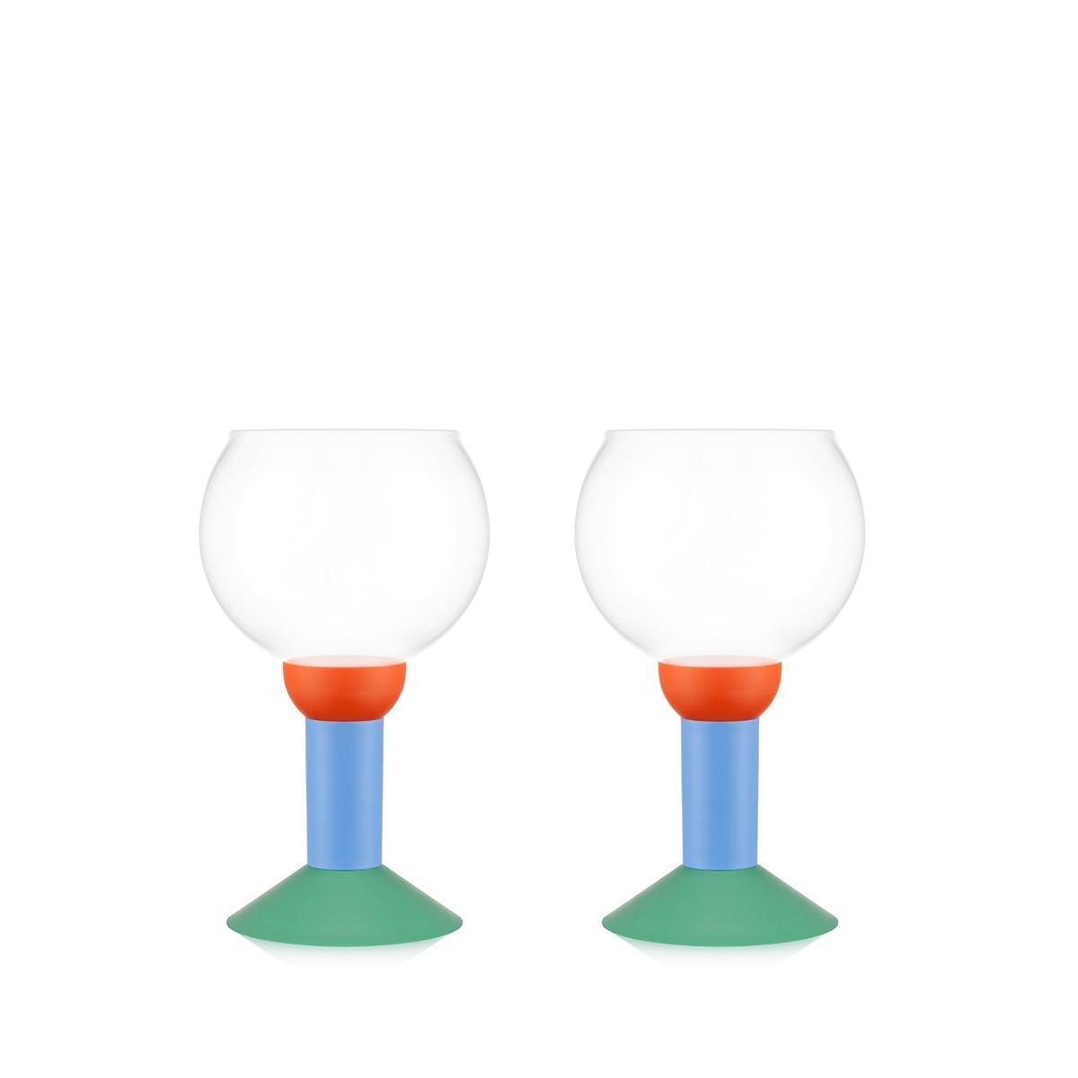 Bodum kieliszki do wina w zestawie 2 szt. MoMA Oktett 0.35 l multicolor