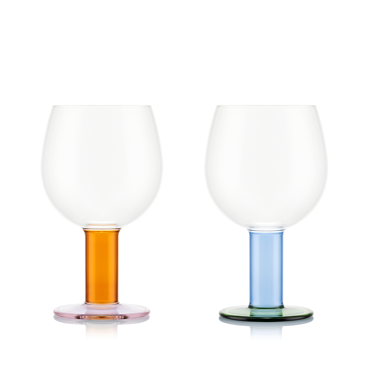 Bodum kieliszki do wina 2 szt. MoMA Chunky 0.3 l multicolor Bodum multicolor