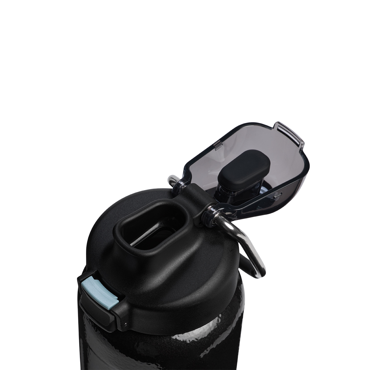Butelka termiczna Classic Wellspring z higienicznym ustnikiem  0.7L Black