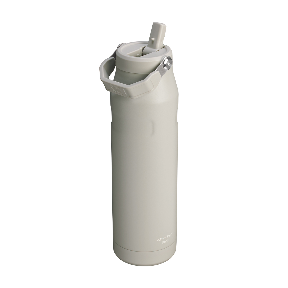 Butelka termiczna na wodę Stanley IceFlow Flip Straw 1.06L Ash z uchwytem i słomką