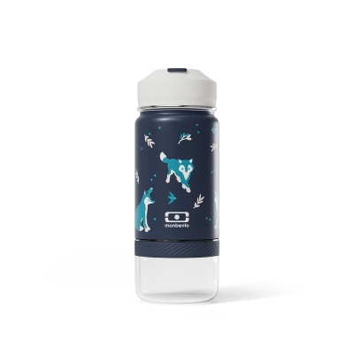 Monbento Twisty bidon termiczny dla dzieci Blue Wolf
