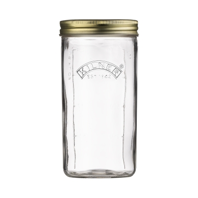Słoik na przetwory z szerokim otworem WIDE MOUTH PRESERVE 1L / Kilner