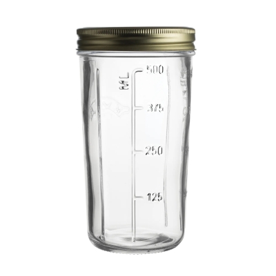 Słoik na przetwory z szerokim otworem WIDE MOUTH PRESERVE 0,5L / Kilner