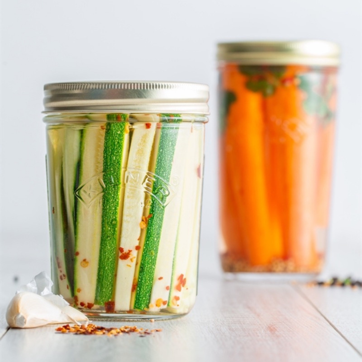 Wysoki i wąski Słoik na przetwory z szerokim otworem WIDE MOUTH PRESERVE 0,35L / Kilner 0025.898