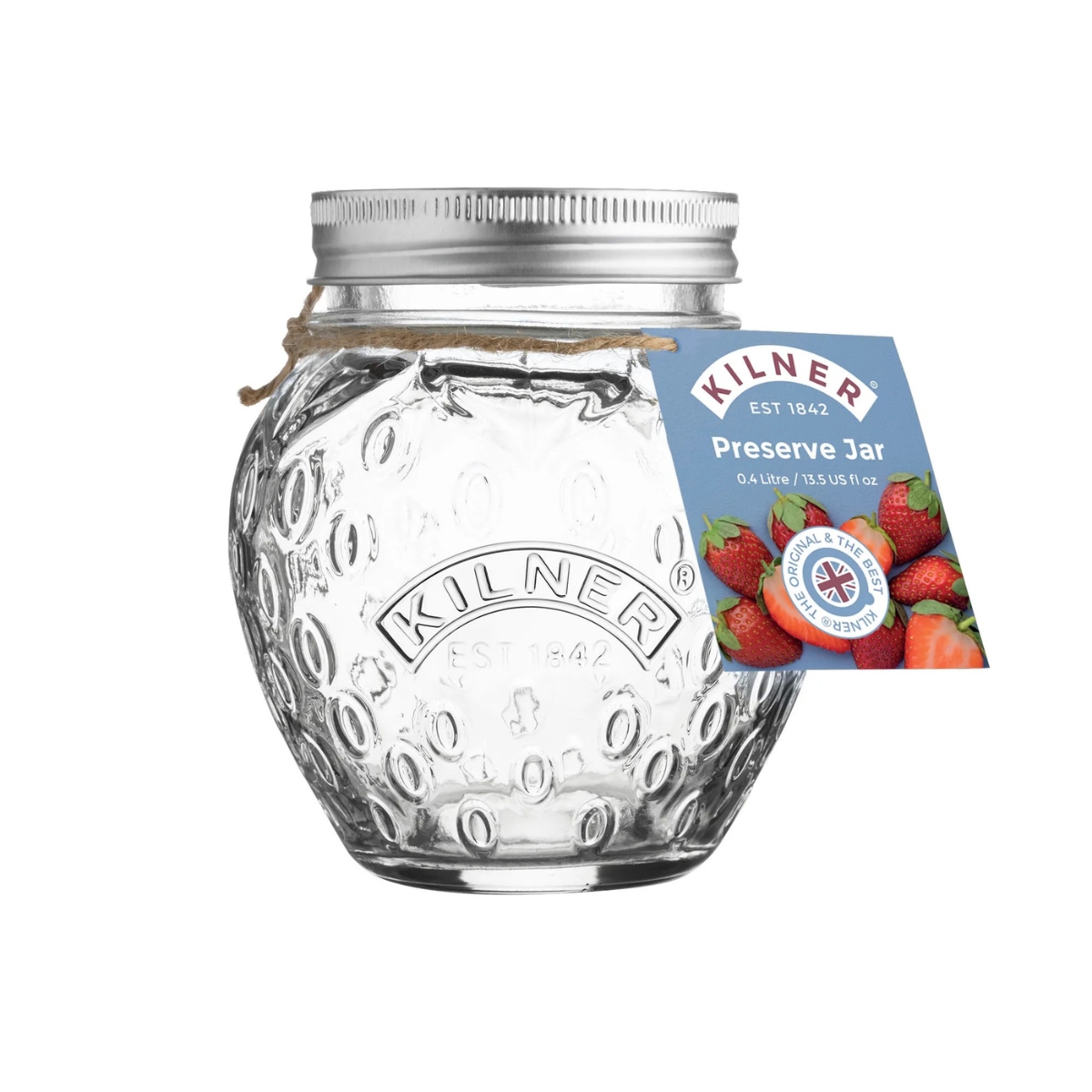 Słoik na przetwory 400 ml Kilner opakowanie