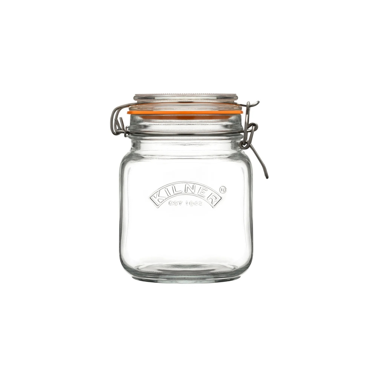Słoik kwadratowy CLIP TOP 1L  / Kilner