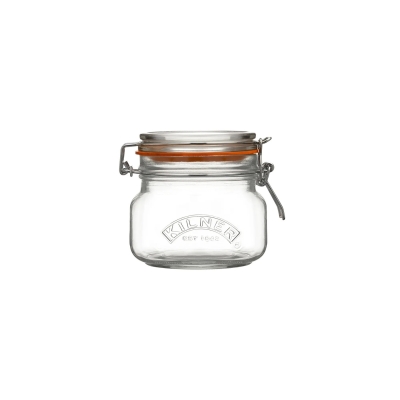 Słoik kwadratowy CLIP TOP 0,5L / Kilner