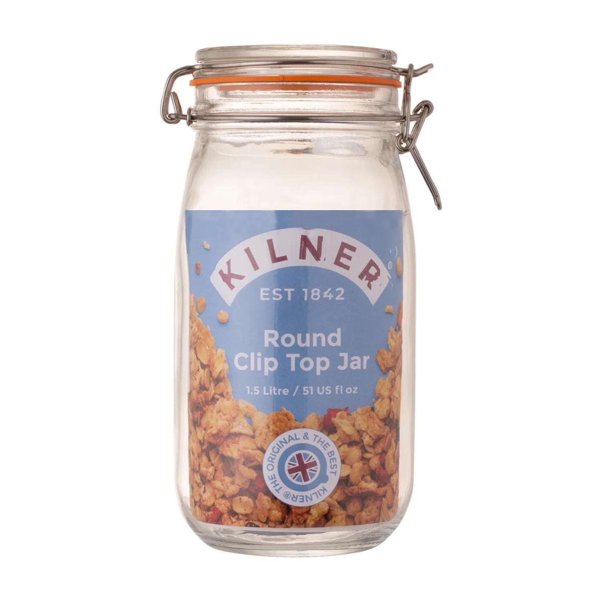 Słoik okrągły 1,5L Kilner