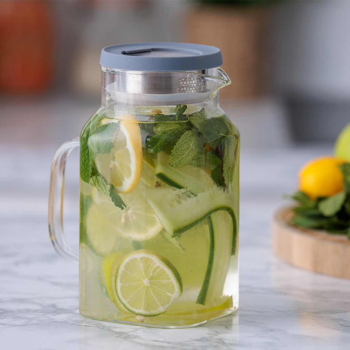 Szklany dzbanek do lemoniady Kilner