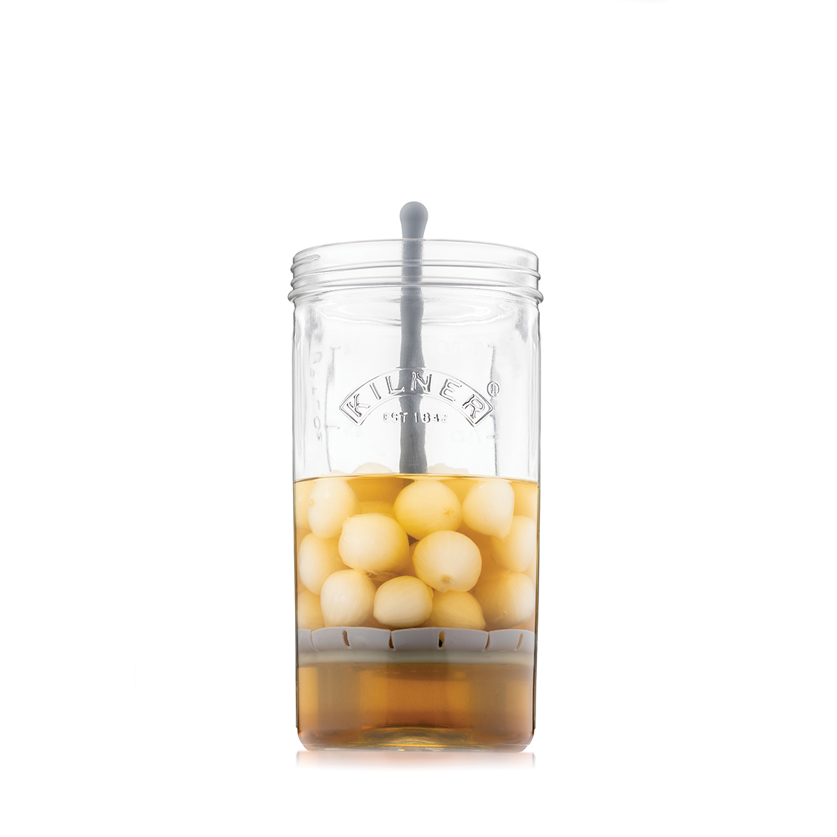 Słoik do pikli z podnośnikiem PICKLE JAR WITH LIFTER 1L / Kilner