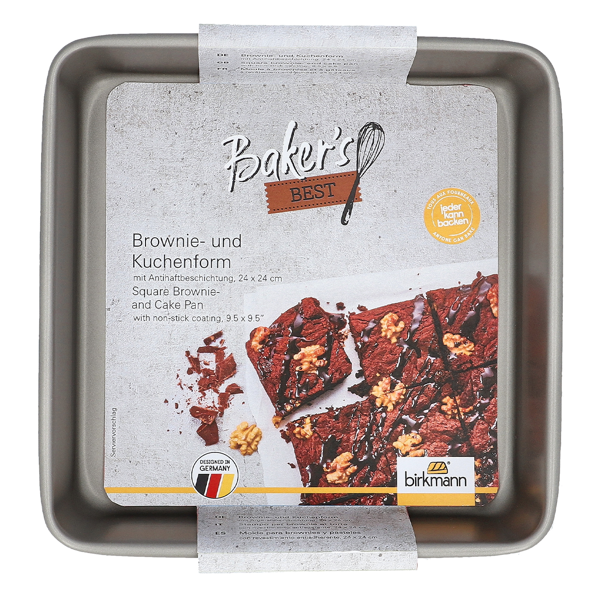 Forma do pieczenia kwadratowa Baker's Best opakowanie