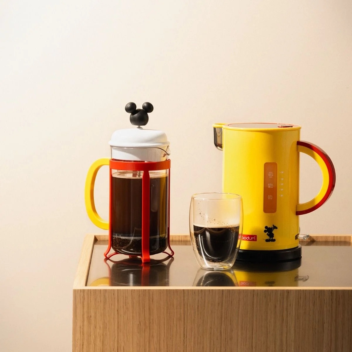 French Press Java Disney Mickey Mouse 1L