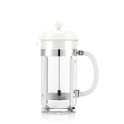 Zaparzacz tłokowy french press Caffettiera 1L Pure White Bodum