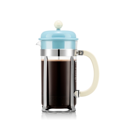 Zaparzacz tłokowy french press Caffettiera 1L Light Blue Bodum