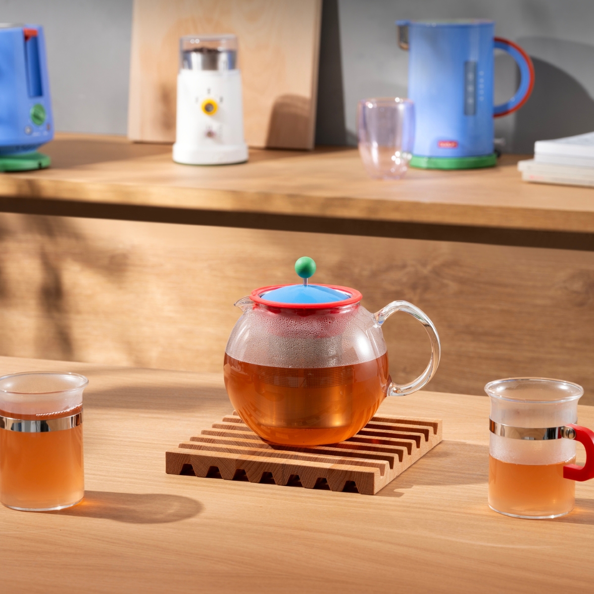 Bodum zaparzacz do herbaty 1 litr Red