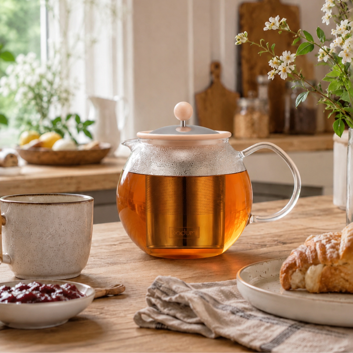 Dzbanek do herbaty tłokowy 1L Bodum