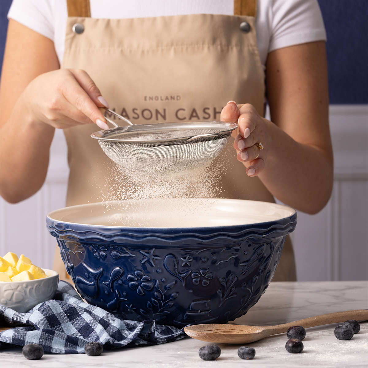 Misa kuchenna ceramiczna 29 cm 4L z motywami żeglarskimi Mason Cash