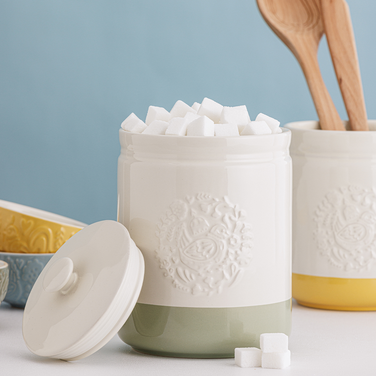 Pojemnik ceramiczny z pokrywką 1,5 lMason Cash